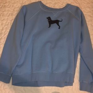 Black Dog blue sweatshirt